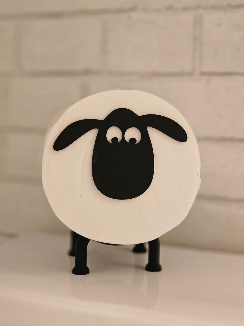 Sheep Toilet Paper Roll Holder- Fun Bathroom Decor, Toilet Roll Holder, Toilet Paper Holder, Unique Housewarming Gift, Bathroom Decor